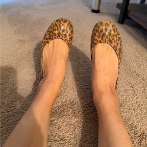Leopard Print Women's Flats